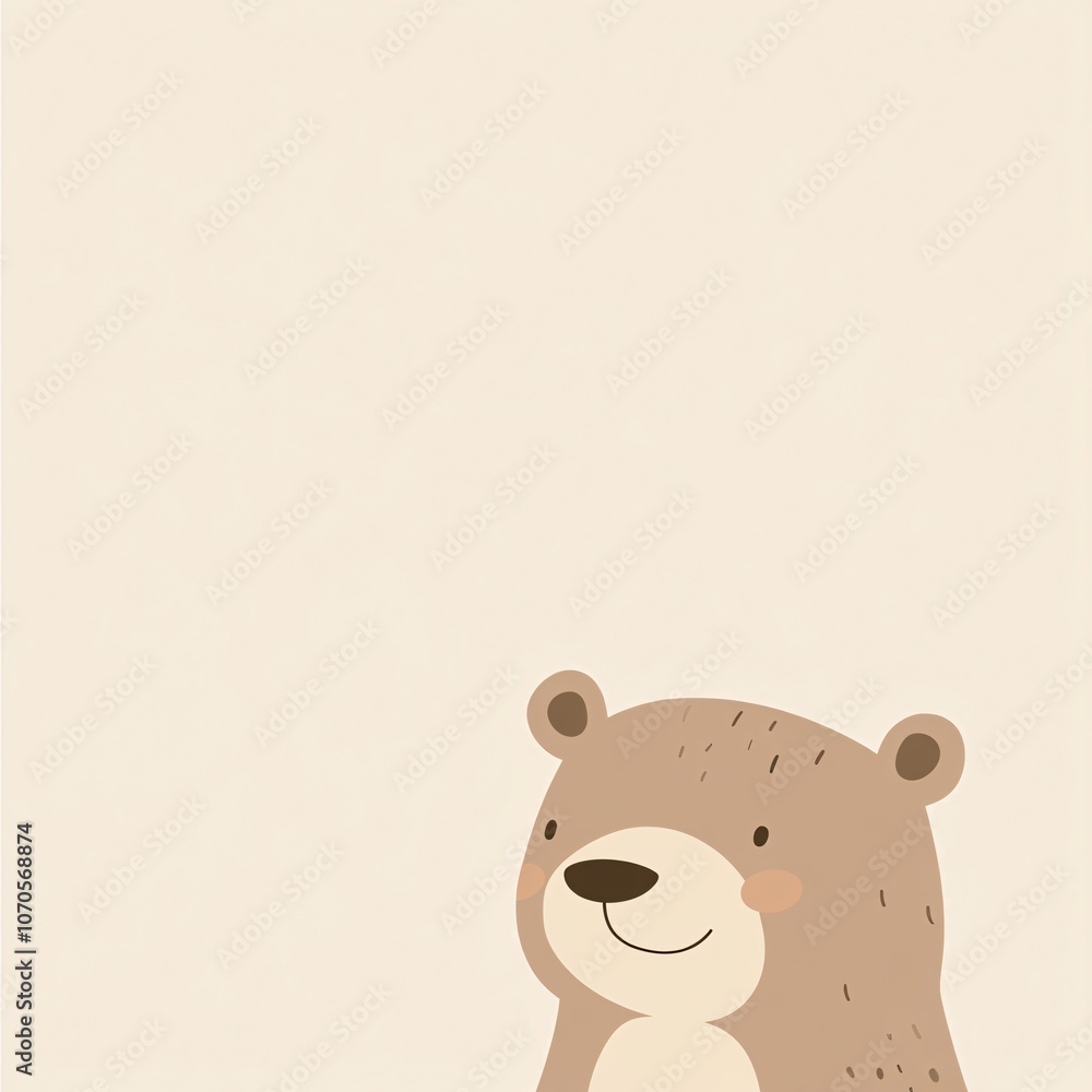 Naklejka premium teddy bear background