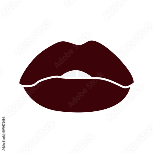 lip design icon vektor
