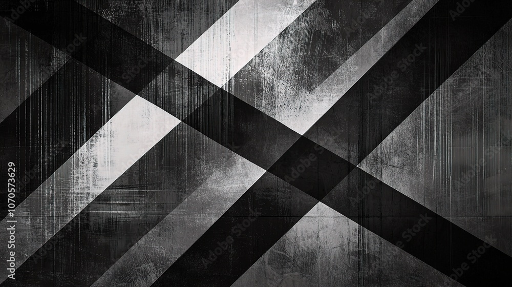 Abstract Black and White Geometric Background Design Abstract Black and White Geometric Background Design