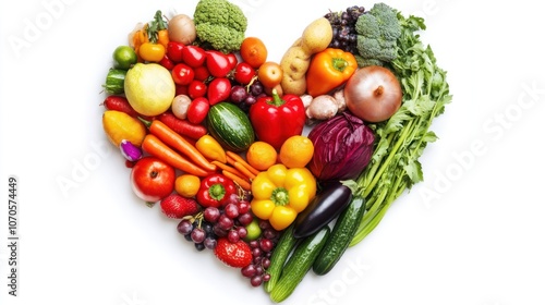 Heart Shaped Fruits and Vegetables