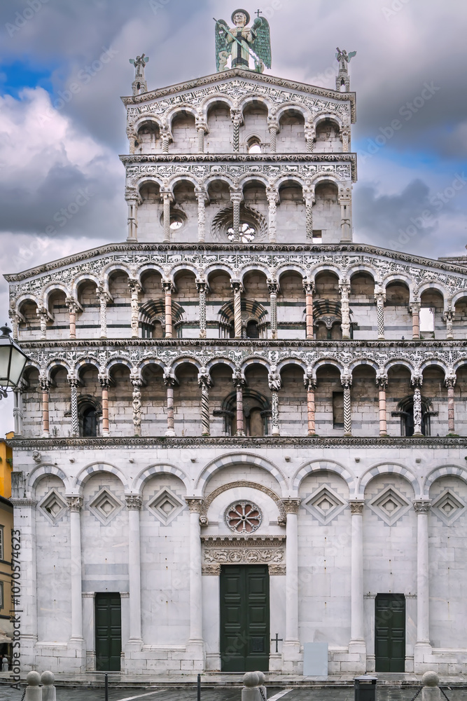 Obraz premium San Michele in Foro, Lucca, Italy