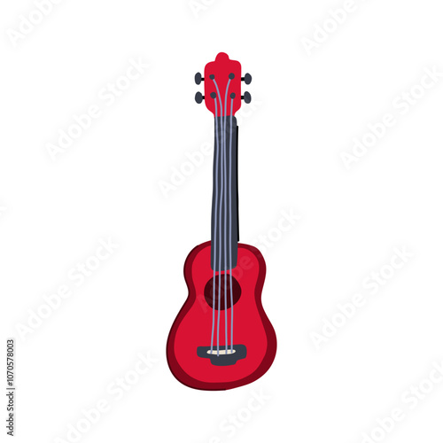 chords ukulele cartoon. plucking sound, melody tuning, frets ukulele chords ukulele sign. isolated symbol vector illustration