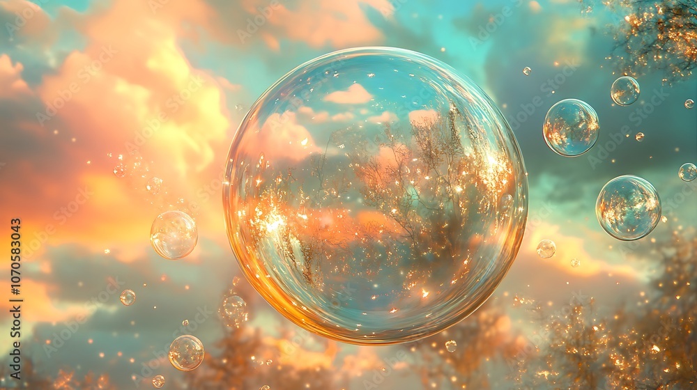 Floating 3D bubble-style 12.12 with a pastel background Floating 3D bubble-style 12.12 with a pastel background