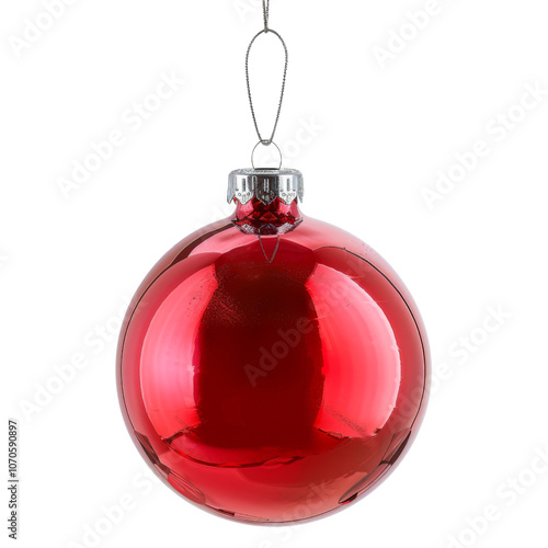 Christmas decoration isolated on transparent or white background