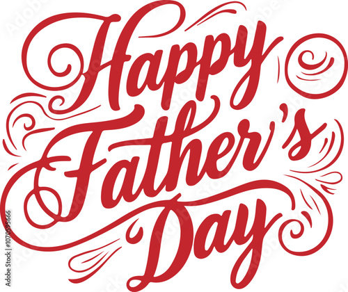 Happy Father's Day Vector Art illustration