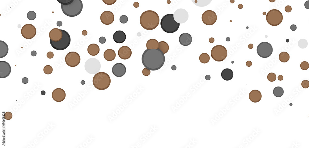 Colorful confetti on white background Colorful confetti on white background