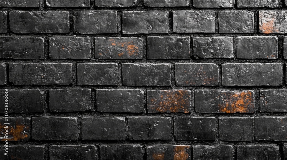 Dark Brick Wall Texture