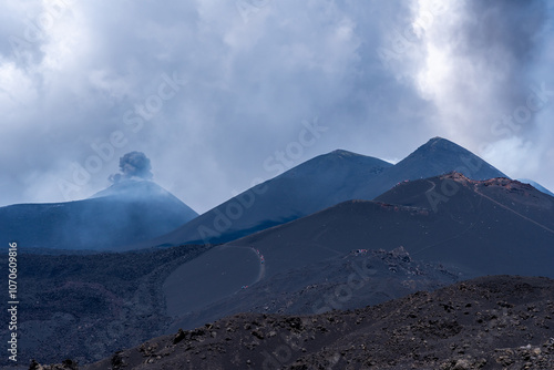 The Mount Etna is the active stratovolcano in Catania, Sicily region. It is one of the tallest active volcano in Europe.