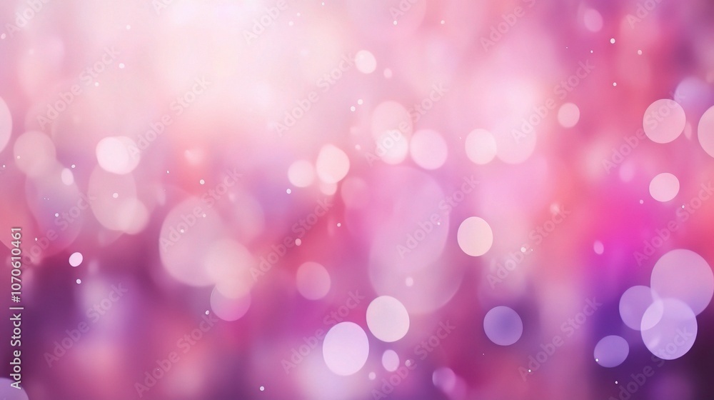 Soft Bokeh Background with Blurred Lights Soft Bokeh Background with Blurred Lights