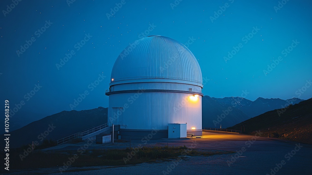 Observatory at Night Observatory at Night