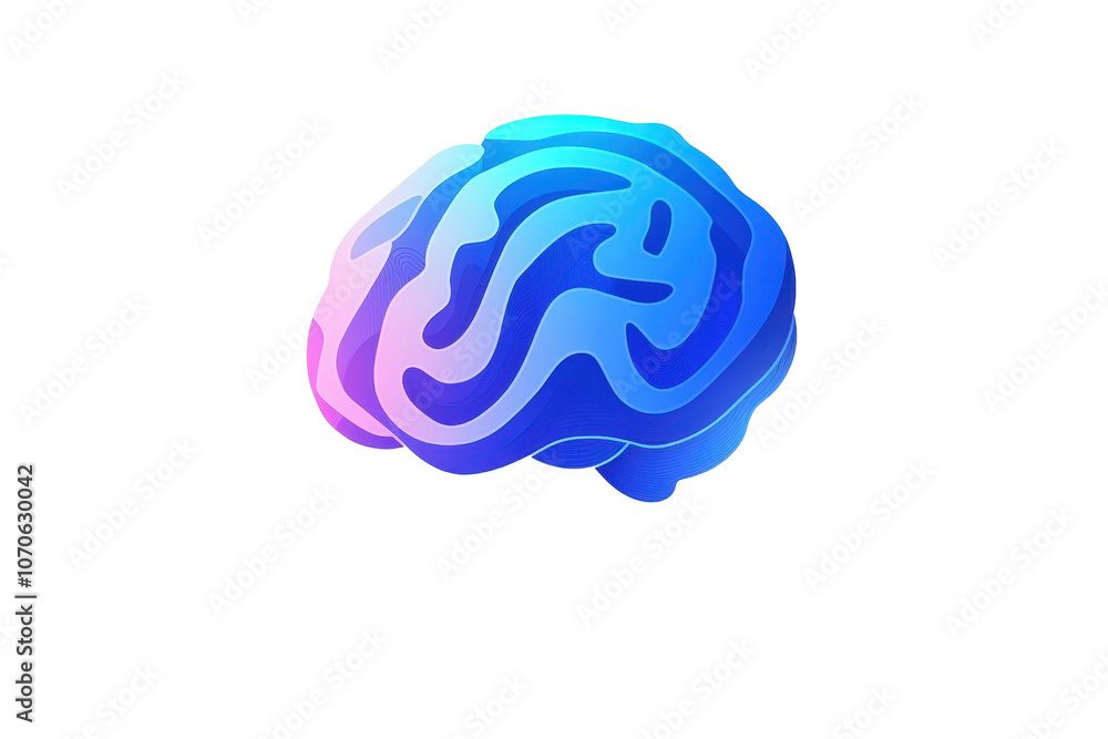 A colorful, abstract representation of a brain featuring swirling patterns in shades of blue and purple. A colorful, abstract representation of a brain featuring swirling patterns in shades of blue and purple.