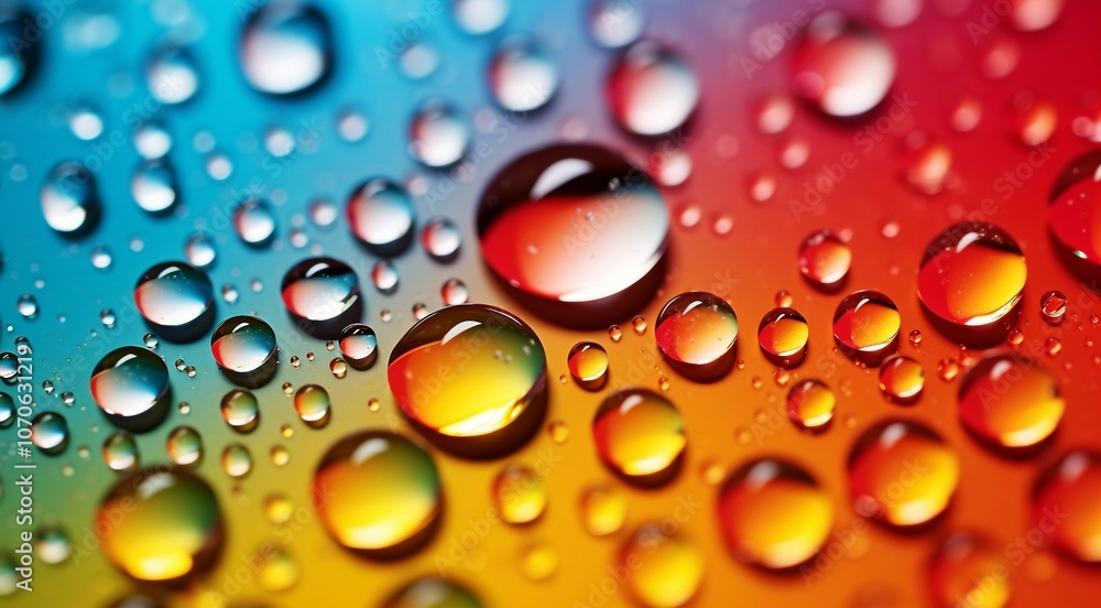 water drops on colored abstract background water drops on colored abstract background