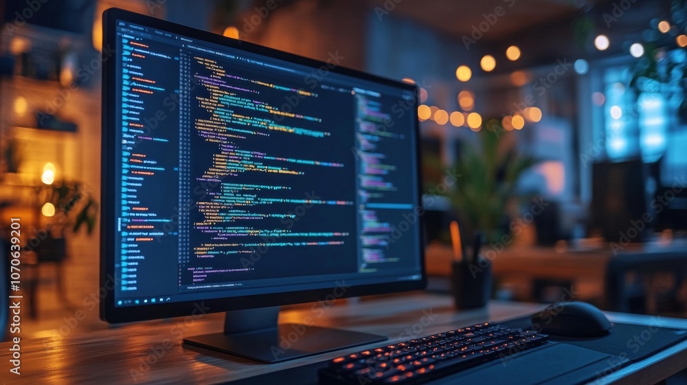 Modern Coding Workspace Modern Coding Workspace