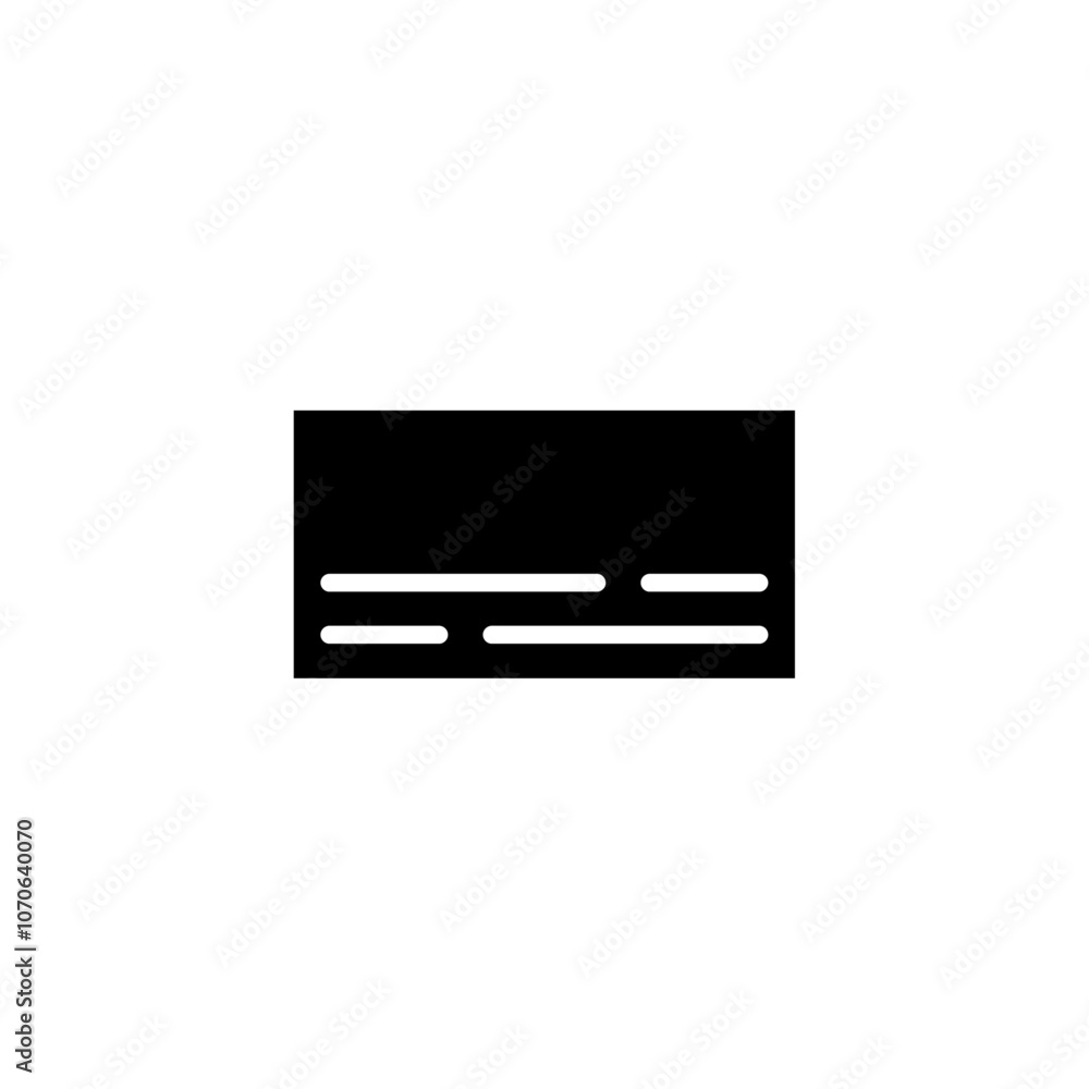 Subtitles icon black and white vector sign Subtitles icon black and white vector sign