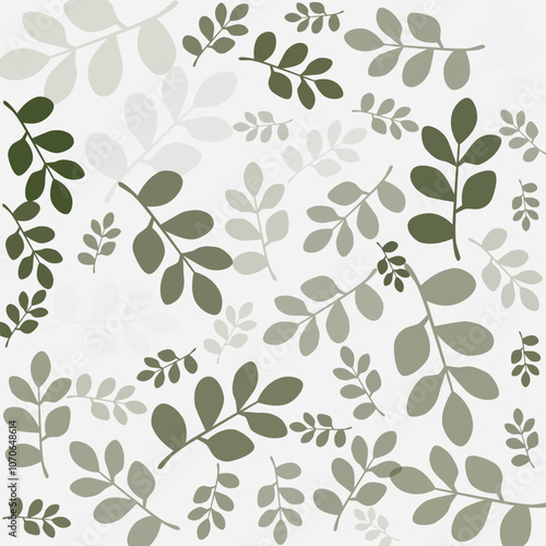 Tropical Leaves Pattern
