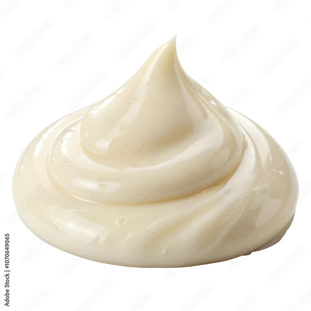 Creamy Mayonnaise Condiment Close-Up Isolate on transparent background cutout, PNG file, Cutout file Creamy Mayonnaise Condiment Close-Up Isolate on transparent background cutout, PNG file, Cutout file