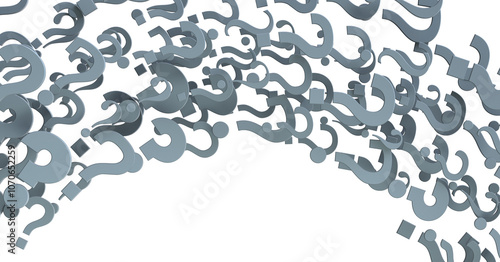 Infinite question marks on ...