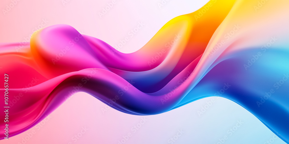 Naklejka premium abstract background with wave
