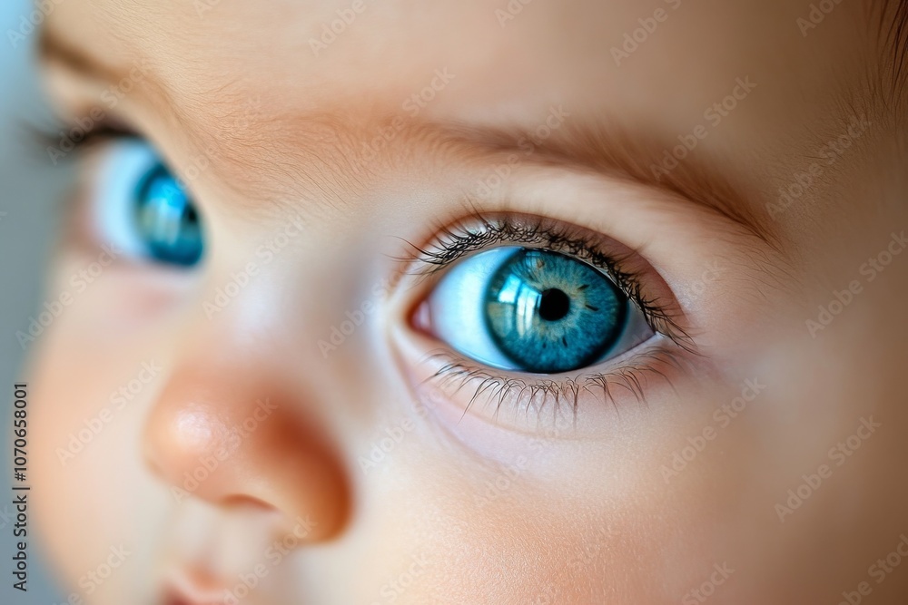 A realistic close-up of a baby’s face with tiny eyelashes, rosy cheeks, and soft skin A realistic close-up of a baby’s face with tiny eyelashes, rosy cheeks, and soft skin
