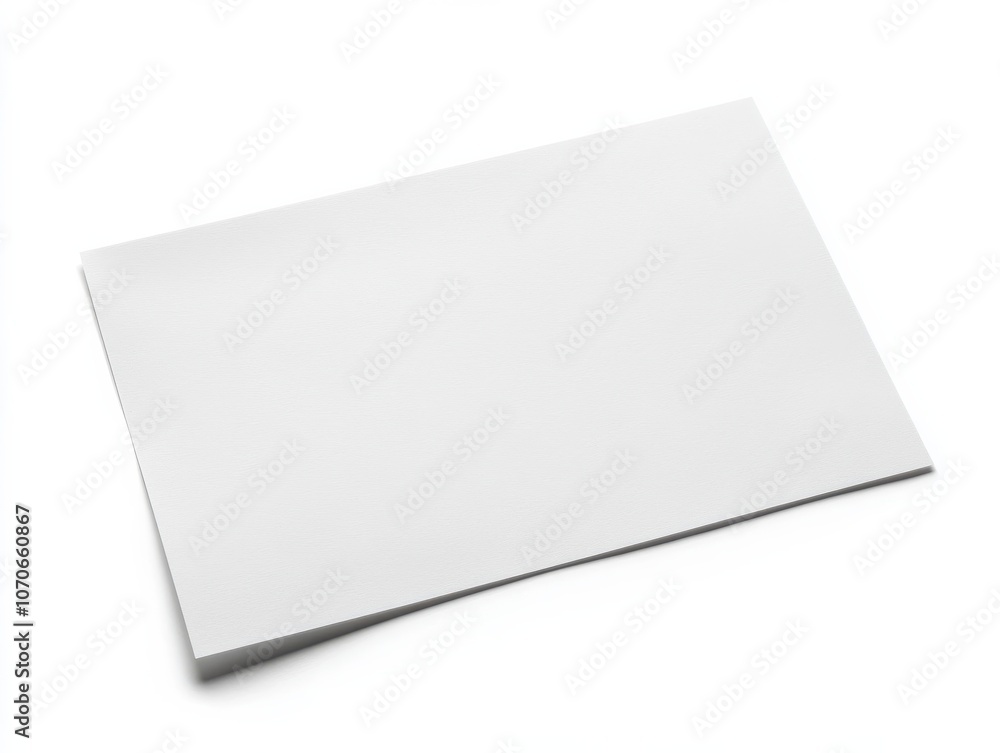 A clean, white sheet of paper isolated on a white background. Perfect for mockups or designs. A clean, white sheet of paper isolated on a white background. Perfect for mockups or designs.