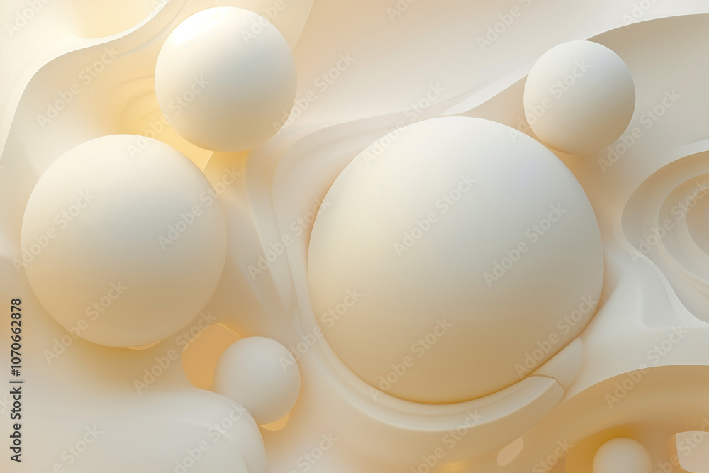 business background 3d wallpaper with Spherical shapes with a gradient of warm beige to ivory, layered in a smooth, visually calming composition. business background 3d wallpaper with Spherical shapes with a gradient of warm beige to ivory, layered in a smooth, visually calming composition.