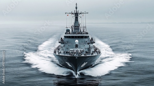 Majestic Warship: A Symbol of Maritime Power