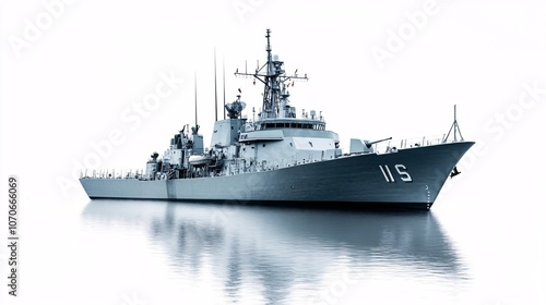 Majestic Warship: A Symbol of Maritime Power