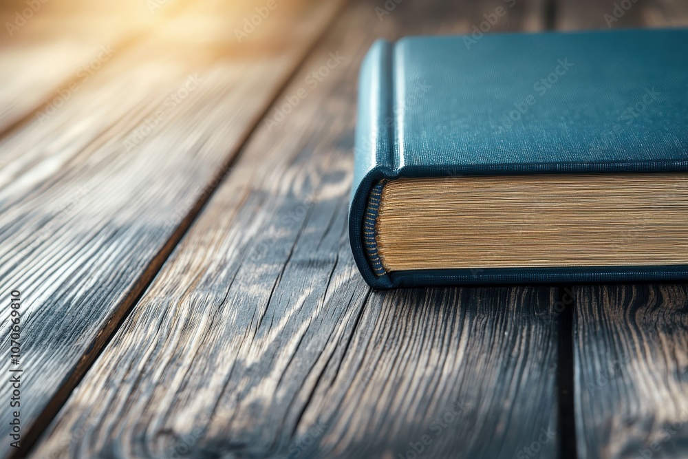 The timeless elegance of a minimalist hardcover book mockup in a closed cover angled view The timeless elegance of a minimalist hardcover book mockup in a closed cover angled view