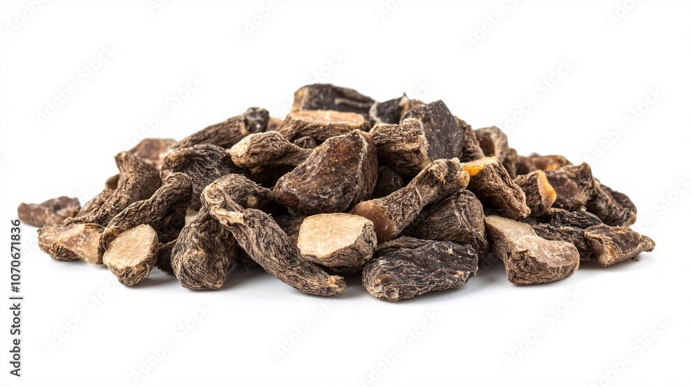Obraz premium Dried Herb Roots: Natural Remedies and Herbal Medicine