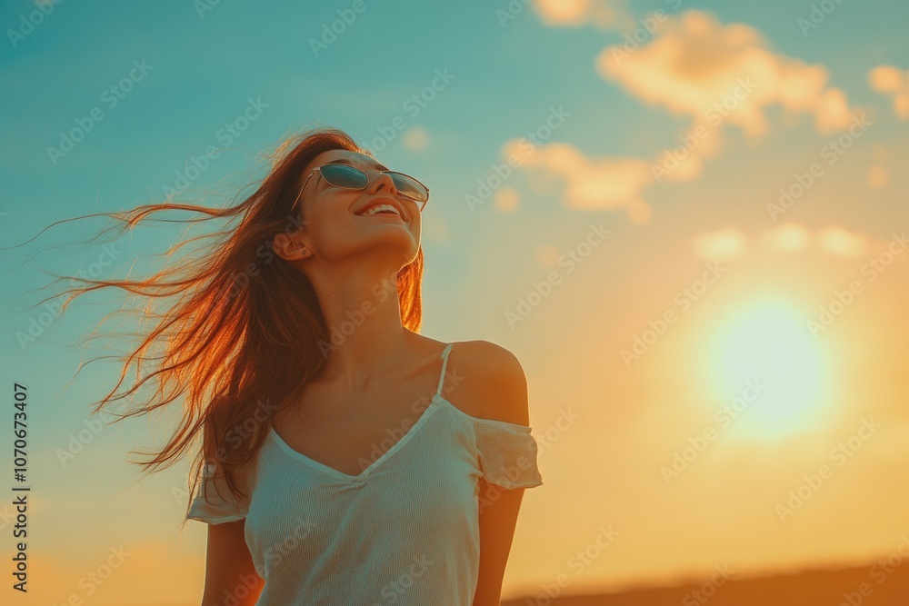 Obraz premium Stunning and Beautiful Girl: Explore Beauty, Style, and Confidence