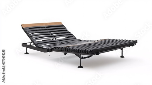 Adjustable Bed Frame with Slatted Base | Modern Bedroom Furniture