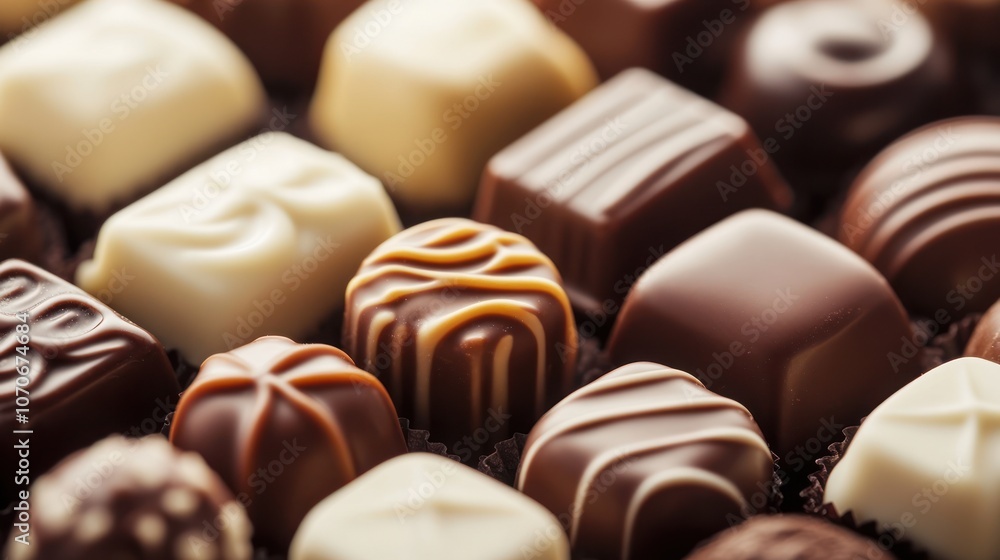 Assortment of Delicious Chocolates Assortment of Delicious Chocolates