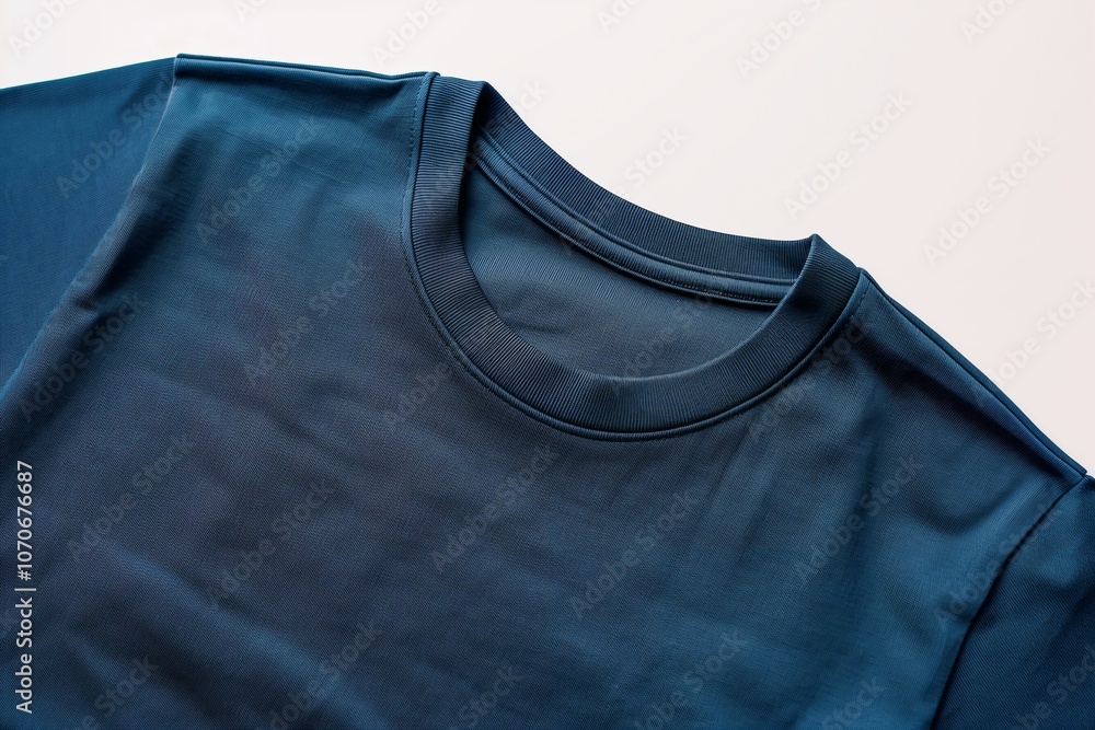 Close-Up of Dark Blue Fabric for Apparel Design Close-Up of Dark Blue Fabric for Apparel Design