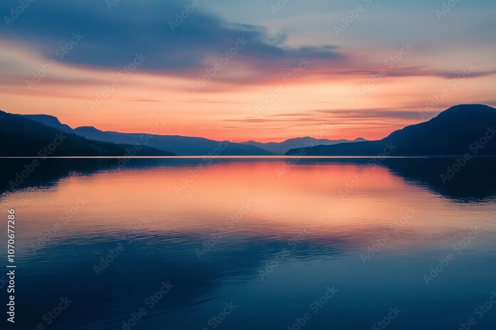 A serene waterway reflects the soft pink and blue hues of dusk, symbolizing calmness and introspection. A serene waterway reflects the soft pink and blue hues of dusk, symbolizing calmness and introspection.