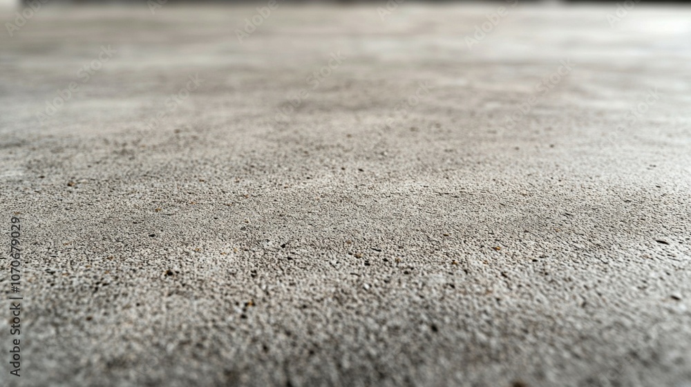 Close-up image of an empty concrete floor, highlighting its smooth, unmarked texture and uniform gray color. Close-up image of an empty concrete floor, highlighting its smooth, unmarked texture and uniform gray color.