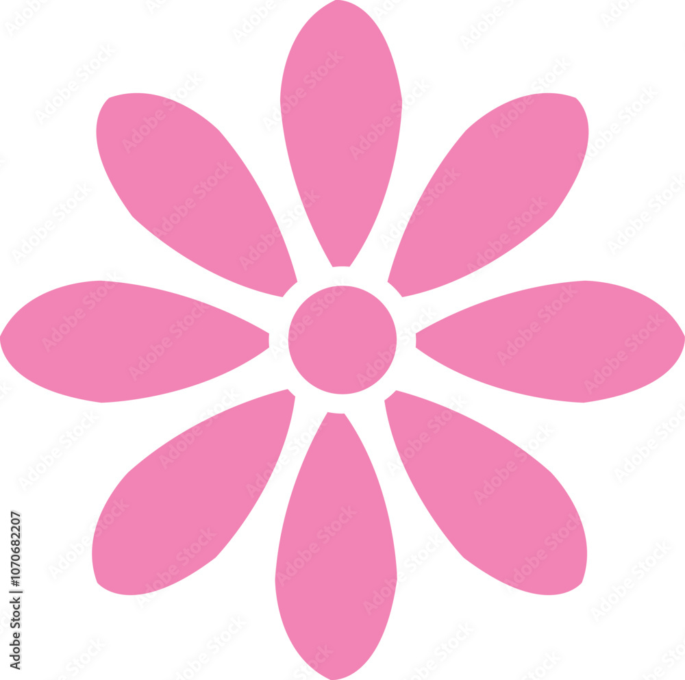 Flower clip art design on plain white transparent isolated background for card, shirt, hoodie, sweatshirt, apparel, card, tag, mug, icon, poster or badge Flower clip art design on plain white transparent isolated background for card, shirt, hoodie, sweatshirt, apparel, card, tag, mug, icon, poster or badge