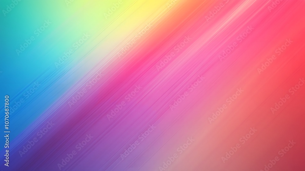 Abstract Gradient Background with Diagonal Lines and Rainbow Colors Abstract Gradient Background with Diagonal Lines and Rainbow Colors