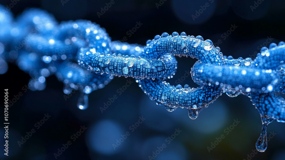 close-up shot of a chain, with each link intricately designed, symbolizing strength, unity, and interconnectedness. The detailed texture emphasizes resilience and the power of connections close-up shot of a chain, with each link intricately designed, symbolizing strength, unity, and interconnectedness. The detailed texture emphasizes resilience and the power of connections