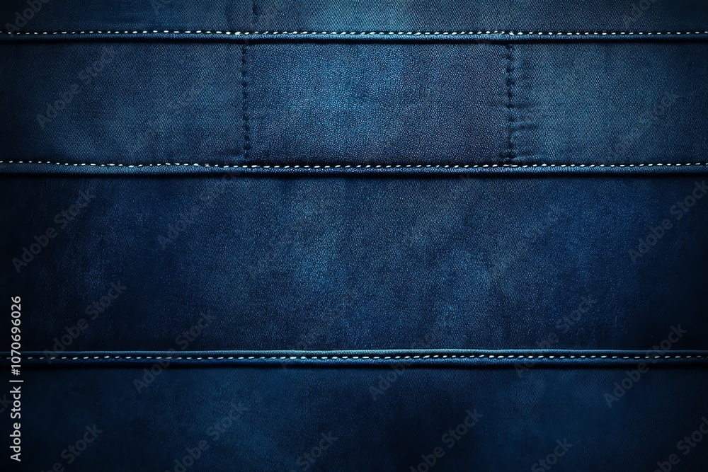 Papier peint en texture de denim bleu avec des lignes de couture visibles pour un look décontracté.. Papier peint en texture de denim bleu avec des lignes de couture visibles pour un look décontracté..