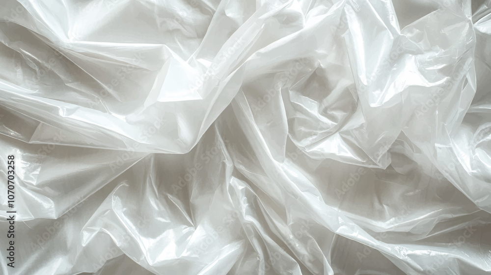 A close-up of the transparent plastic wrap material, with clear textures and a glossy surface. The background is white to highlight the texture of each layer of the wrapping film. A close-up of the transparent plastic wrap material, with clear textures and a glossy surface. The background is white to highlight the texture of each layer of the wrapping film.