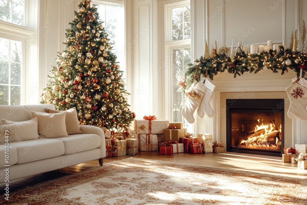 Create a Cozy Holiday Scene with a Festive Santa for a Perfect Christmas Atmosphere and Joyful Winter Celebration Create a Cozy Holiday Scene with a Festive Santa for a Perfect Christmas Atmosphere and Joyful Winter Celebration