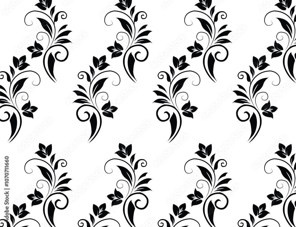 a wallpaper with a floral design on it