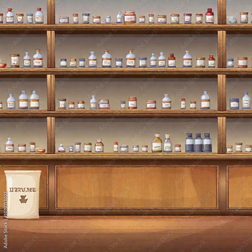 pharmacy and medicine store