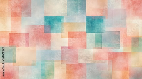 Pastel Rectangle Pattern in background