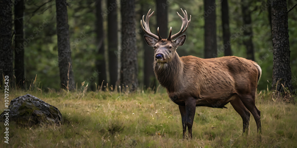 animals in national park, wildlife, created by Generative AI animals in national park, wildlife, created by Generative AI
