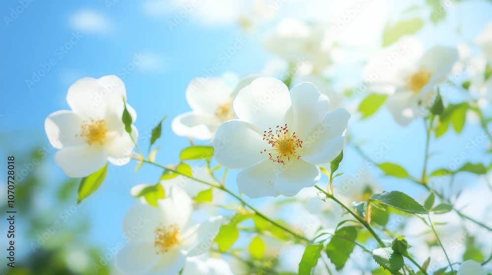 White Flowers in Bloom White Flowers in Bloom