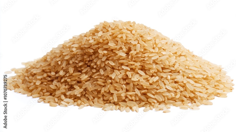 Pile of Brown Rice Pile of Brown Rice