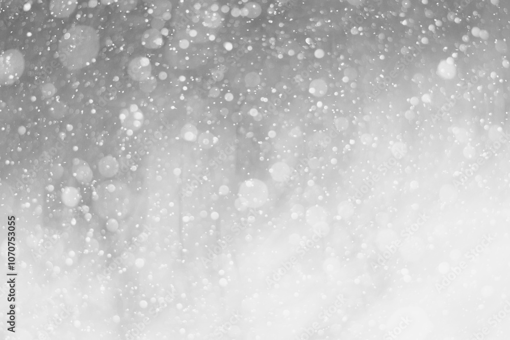 Obraz premium Winter nature scenery. Heavy snowfall as an background.