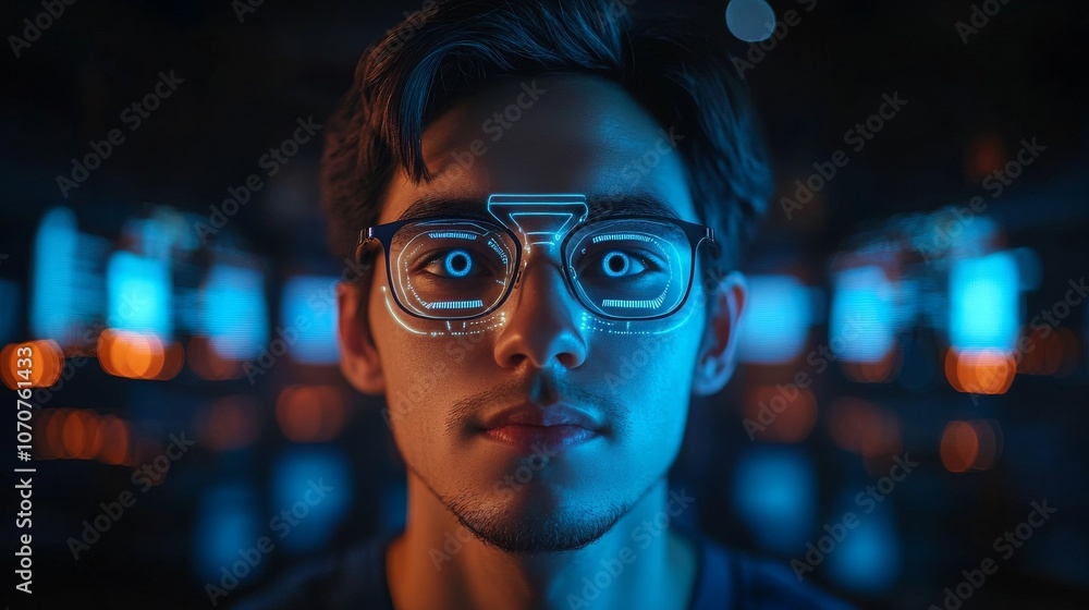 AI avatars engaging users in transport apps at night with glowing technology effects AI avatars engaging users in transport apps at night with glowing technology effects