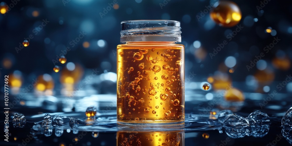 Face serum container Commercial poster Product photog Face serum container Commercial poster Product photog